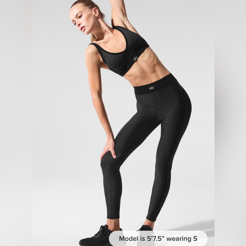ALO Yoga Black High-Waist Leggings